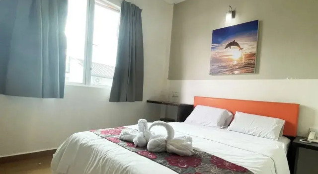 Deluxe Dvoulůžkový s manželskou postelí pokoj JQ Suria Hotel