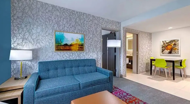 Двухместный люкс c 1 комнатой Home2 Suites By Hilton Wilkes-Barre