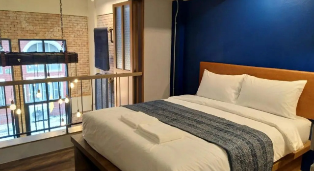 Семейный номер Standard с видом на город Natee Hostel