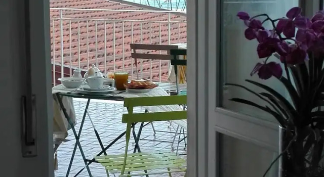 Кровать в общем номере La Foresteria di Maestina