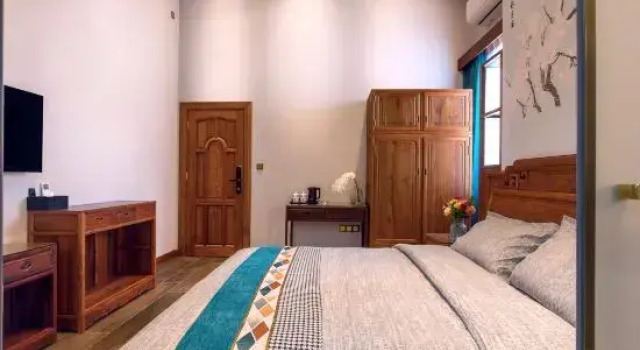 Люкс с 2 комнатами Pinheyuan Hot Spring Health Villa Hotel (Mayugu Branch)