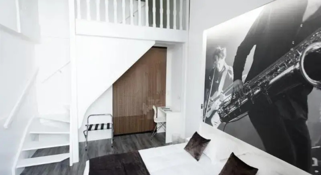 Четырёхместный номер Deluxe Hotel François 1er Cœur de Ville