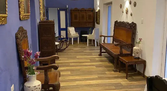 Трёхместный номер Standard с балконом и с видом на горы Casa Tía María Yucay