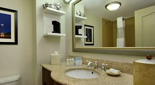 Четырёхместный люкс c 1 комнатой Hampton Inn & Suites-Florence Downtown