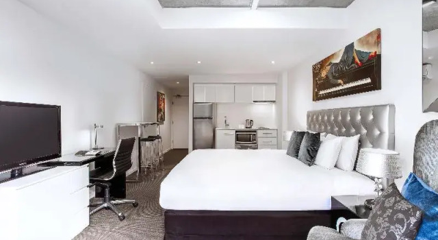 Номер Standard Oaks Melbourne St Kilda Road Hotel