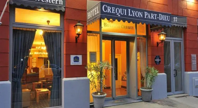Одноместный номер Comfort Best Western Crequi Lyon Part Dieu