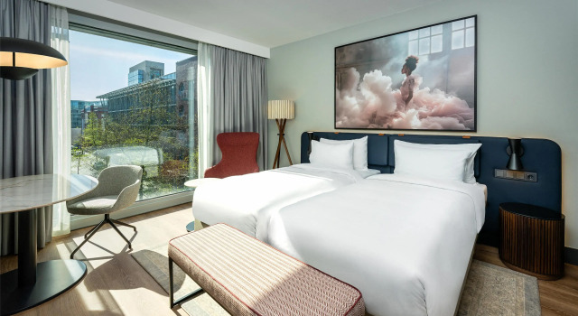 Семейный номер Standard Radisson Blu Media Harbour Hotel, Düsseldorf