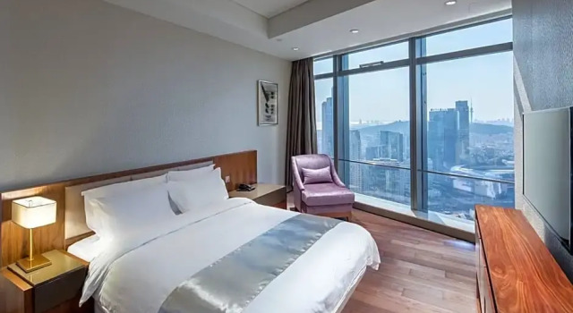 Люкс Grand Madison Qingdao Harbour-view Central（Former Qingdao Farglory Hotel）