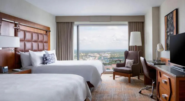 Четырёхместный номер Standard с видом на город JW Marriott Austin