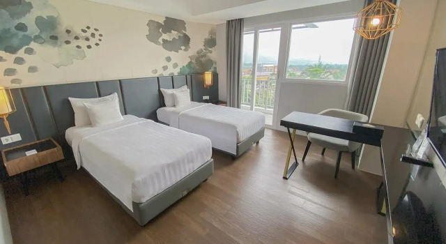 Deluxe Twin room Nemuru Grand Bhuvana Ciawi
