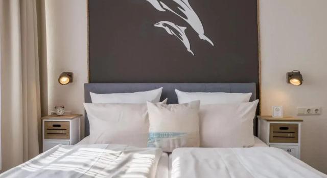 Двухместный номер Standard Цокольный этаж AKZENT Strandhotels Seestern, Delphin & Lachs