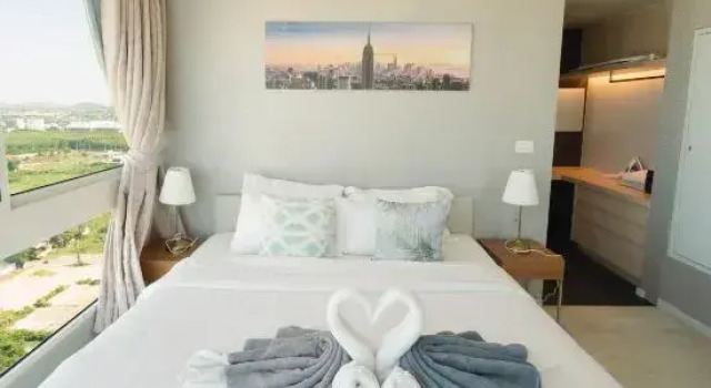 Люкс с 3 комнатами Veranda Condo Pattaya - Monthly Stay