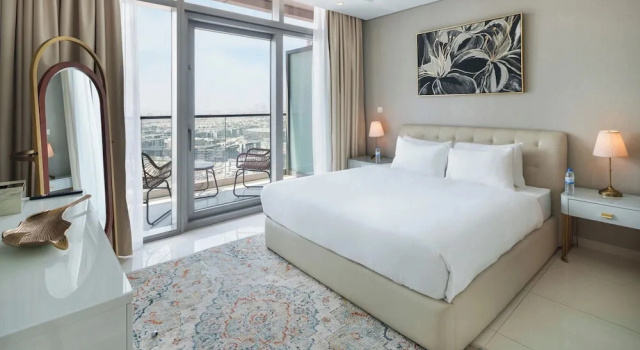 Апартаменты Chic 2BR in Paramount Midtown