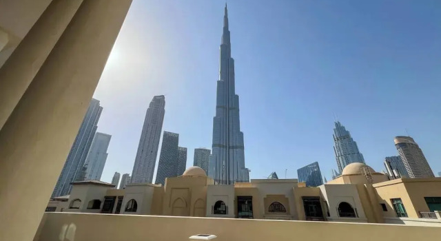 Апартаменты Durrani Homes - Unique Garden Apt at Souk Al Bahar besides Dubai Mall & Burjkhalifa with private jaccuzi