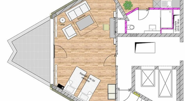 Номер Standard Boardinghouse Das RUNDUM