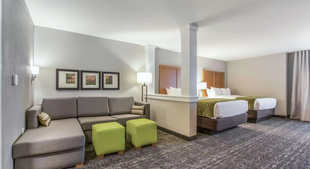 Четырёхместный люкс Comfort Inn Jasper South