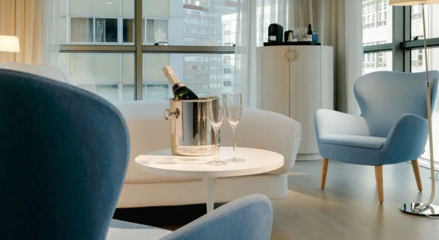 Номер Deluxe с балконом Hesperia A Coruña Centro
