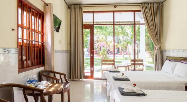 Четырёхместный номер Standard с видом на сад Nhat Lan Resort
