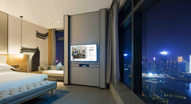 Люкс Deluxe с видом на озеро The Hotel V Hefei Swan Lake