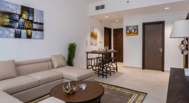 Stylish 1BR Apartment in Al Barsha Dubai, Забронировать Апартаменты/квартира Аль-Барша , рядом с Торговый центр Эмиратов