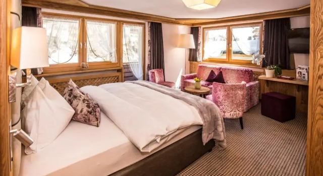 Двухместный номер Standard с балконом Hotel Post Sport- und Wellness