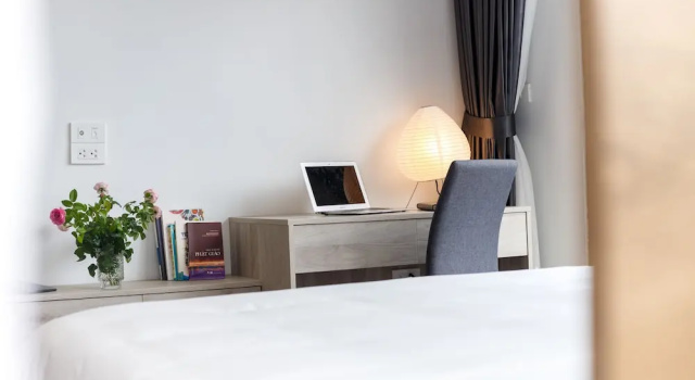 Апартаменты Premium с балконом Mersey Central Hanoi ApartHotel