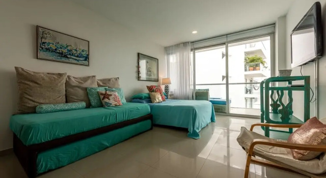 Vitri Cartagena Beachfront, Забронировать Апартаменты/квартира Отели Картахены с парковкой, рядом с Bolivar Park, Парковка