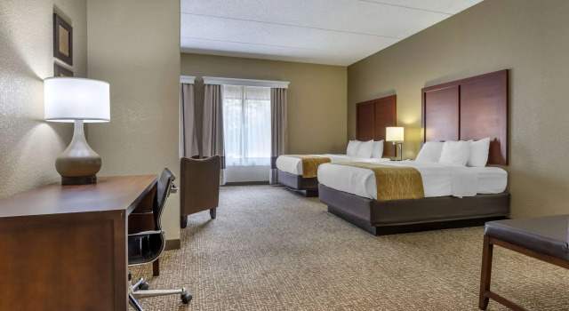 Четырёхместный люкс Comfort Inn & Suites Mocksville I-40