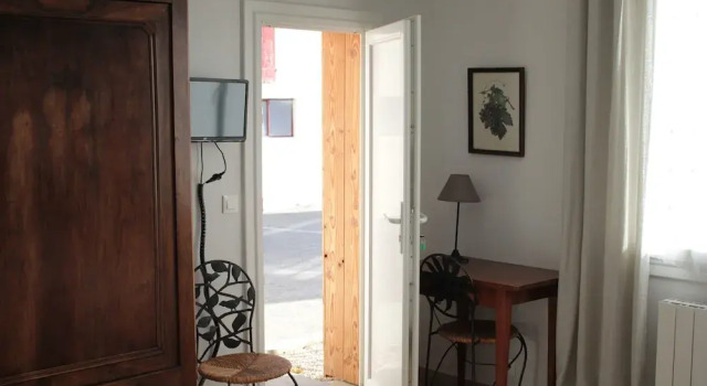 Bahçe manzaralı Lüks çift kişilik oda Chez Juliette Maison Gîte