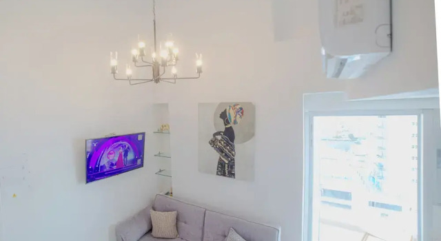 1 Br Bright & Cozy loft in Cartagena, Забронировать Апартаменты/квартира Отели Картахены с парковкой, рядом с Consulate of Panama, Парковка