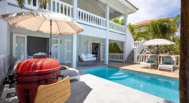 Вилла Caribbean Delight Villa With Stunning Pool View