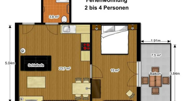 Апартаменты B & B Gmeineck