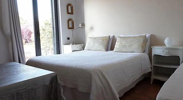 Трёхместный номер Superior с балконом и с видом на парк B&B Ellera Viterbo