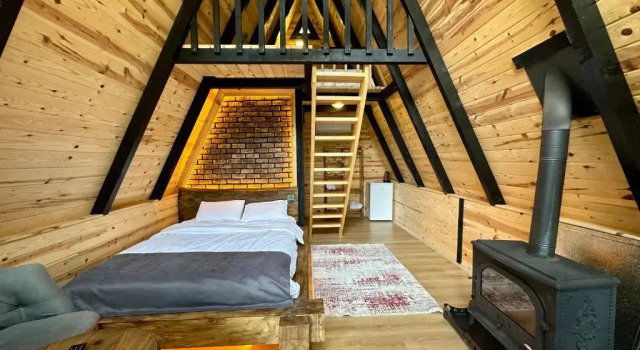 Семейное бунгало Tanura Bungalows Otel