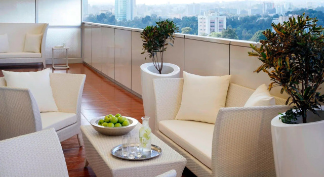 Люкс Presidential Пентхаус с 2 комнатами с видом на город Marriott Executive Apartments Addis Ababa