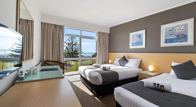 Deluxe dobbelt værelse med havudsigt Scamander Beach Resort