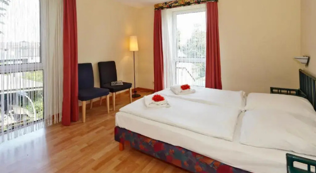 Апартаменты с 2 комнатами Aparthotel Tropenhaus Bansin