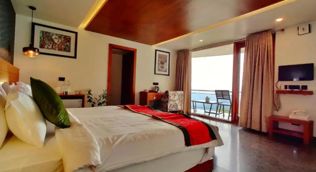 Коттедж с видом на закат Haze and Kites Resort Munnar
