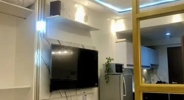 Апартаменты Luxury с видом на город Luxurious White & Gold Haven in Makati