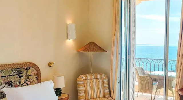 Двухместный номер Superior с видом на море Hôtel La Pérouse Nice Baie des Anges