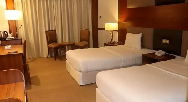 Двухместный номер Deluxe с балконом и с красивым видом из окна GSS Avenue Hotel Ex Delmon Hotel