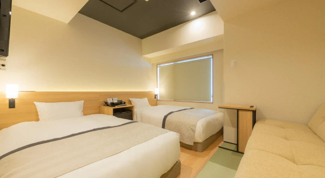 Двухместный номер Japanese Modern Tosei Hotel Cocone Ueno Okachimachi