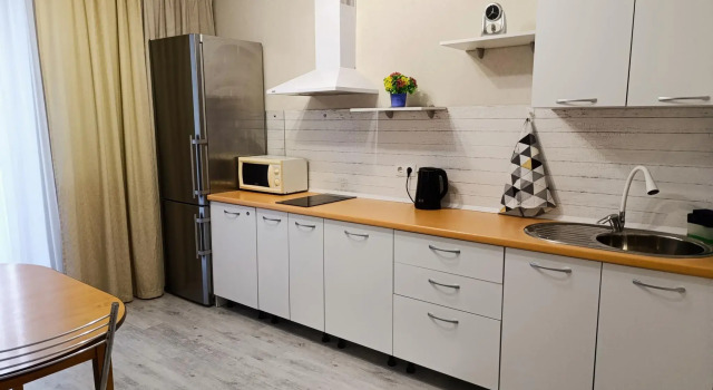 One-room apartment 417, Prenota Appartamento Hotel a Tyumen Region con parcheggio, Parcheggio