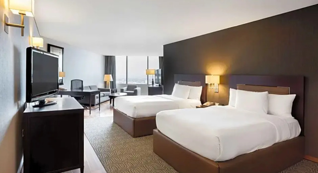 Двухместный полулюкс with downtown view Hilton Mexico City Reforma