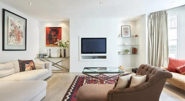 3bed, 2bath Kensington Flat W/garden 1min to Tube, Забронировать Отель Отели Лондона 3 звезды, рядом с Парк Кенсингтонские сады, 3*