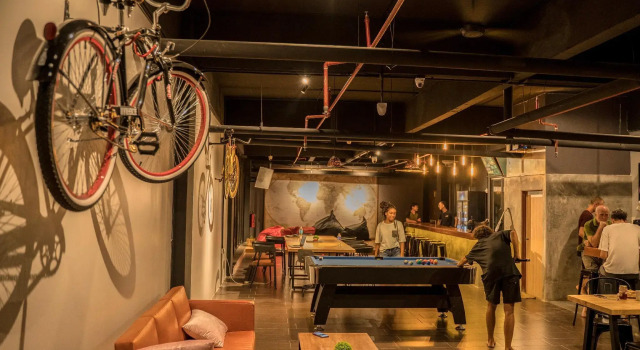 Кровать в общем номере (женский номер) Bed Attitude Hostel Cenang