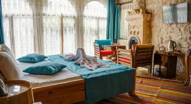 Двухместный номер Deluxe с видом на город Efendi Cave Hotel