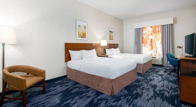 Четырёхместный номер Standard Fairfield Inn and Suites by Marriott Clearwater