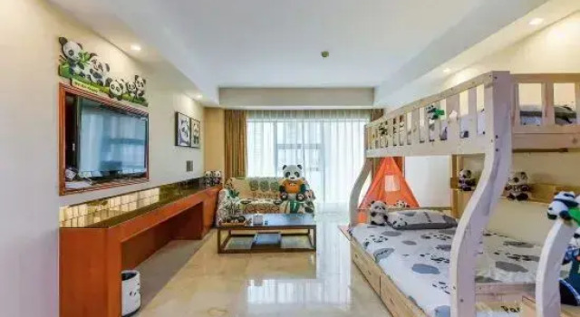 Семейный тент с 2 комнатами Chengdu Hoking Hotel