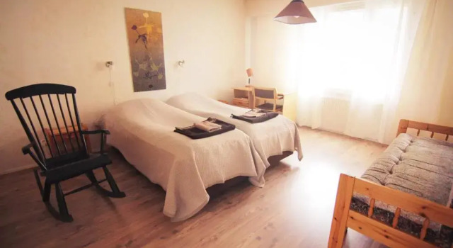 Апартаменты с 2 комнатами Apartment Hotel Kuukkarin Kortteeri